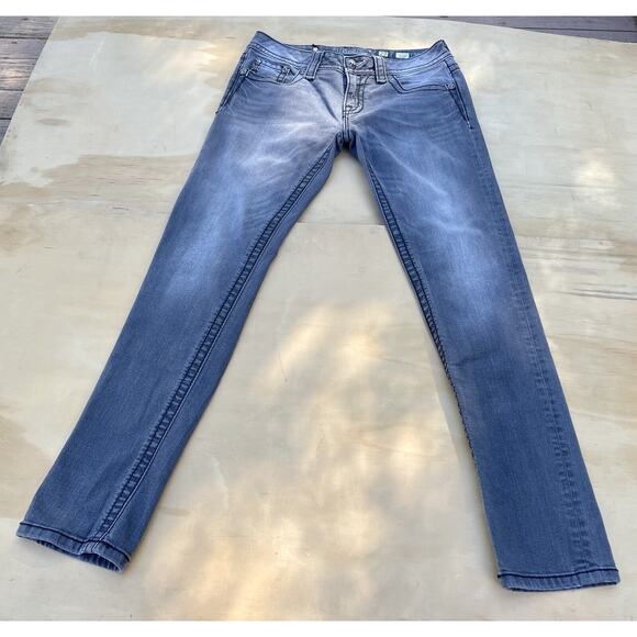 MISS ME Skinny Denim‎ Jeans Made in Vietnam Designed in USA Womens Blue SIZE 29 - Picture 1 of 8